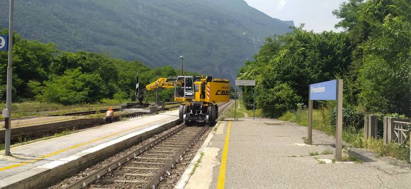 lavori alla stazione di primolano