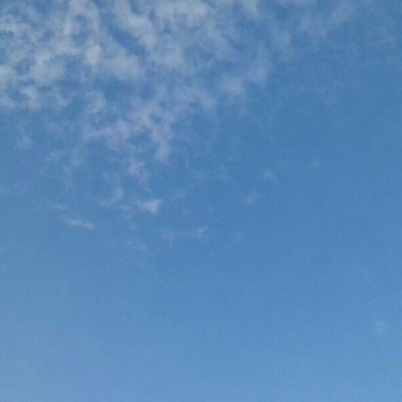 Sereno con vento che rinfresca alla sera
