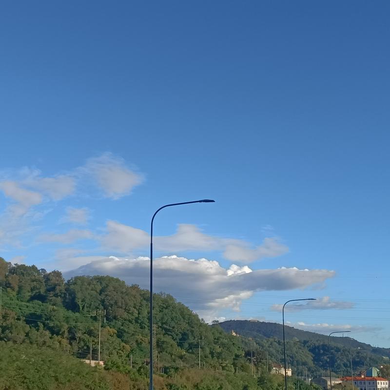 Cumuli in allontanamento