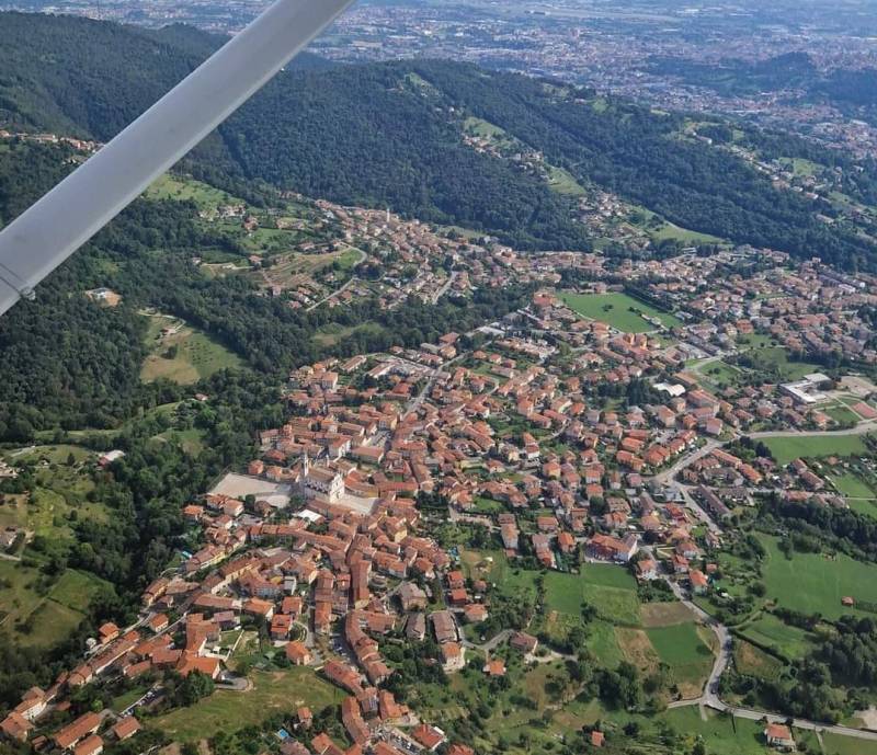Sorisole dall'alto