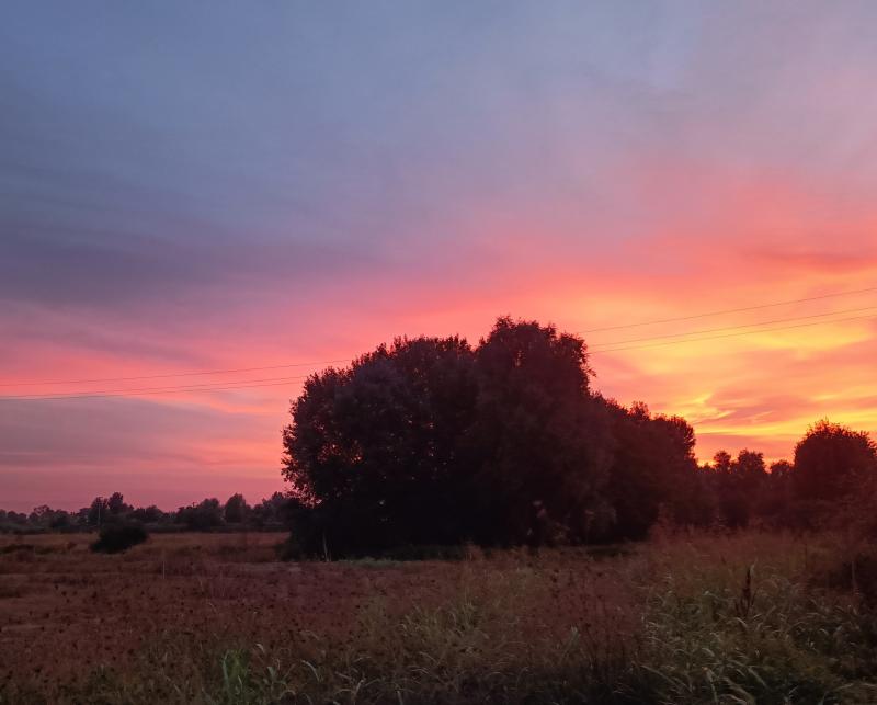perdersi nel tramonto