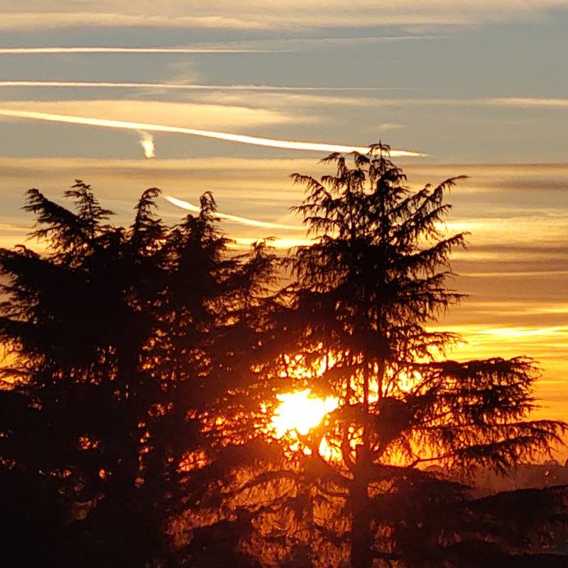 Tramonto di fine novembre