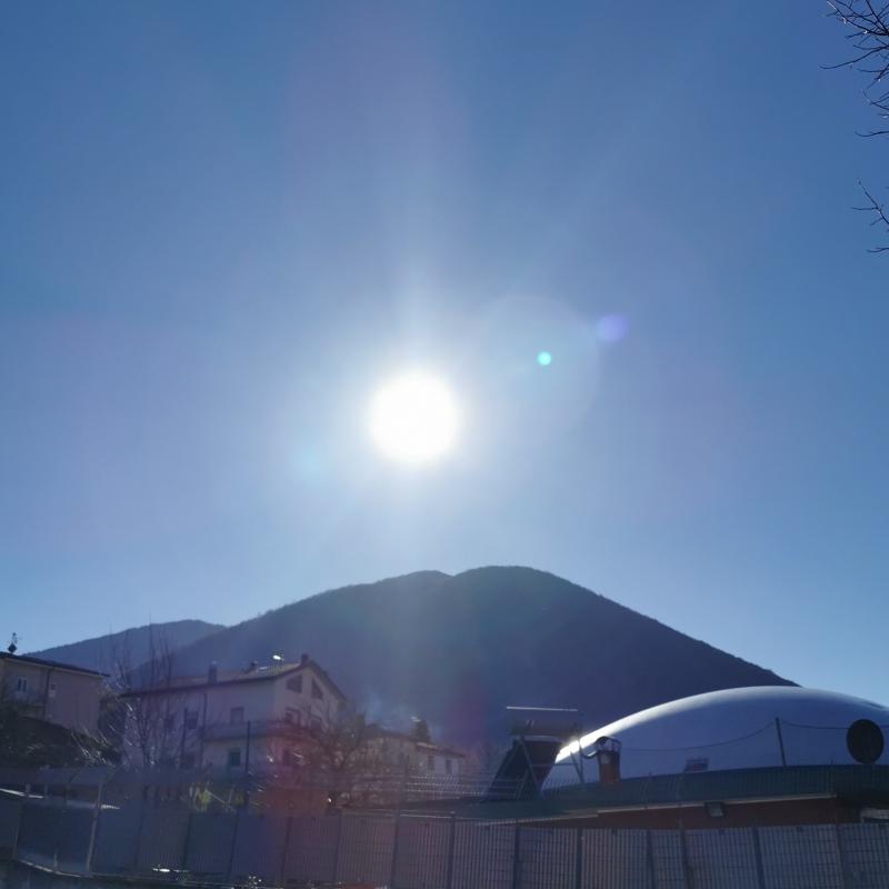 Cagli bel tempo temperatura mite giornata ideale