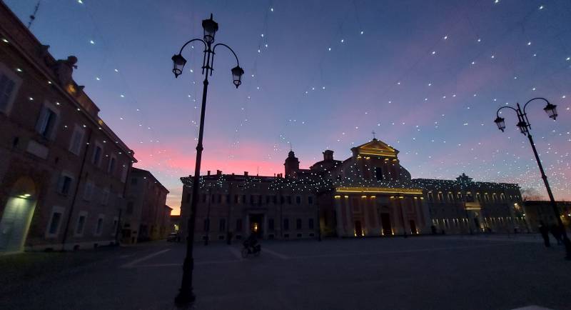 tramonto e prime luci
