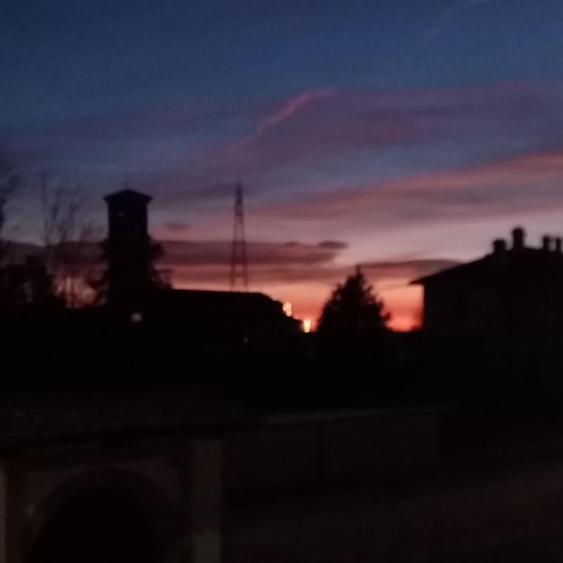 tramonto a vigano