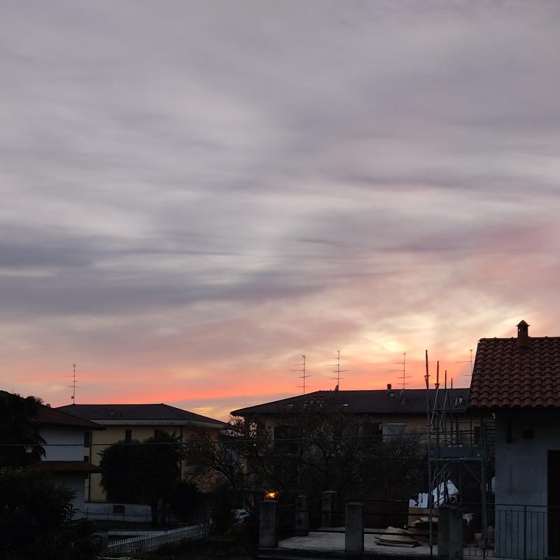 Ultimi tramonto di gennaio