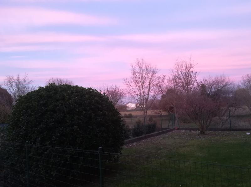 nuvole color rosa