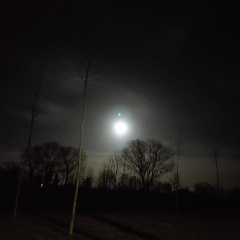 Meravigliosa luna piena.....