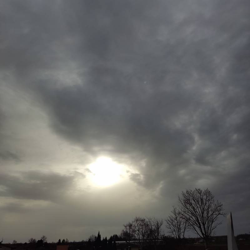 Un po' di sole.....