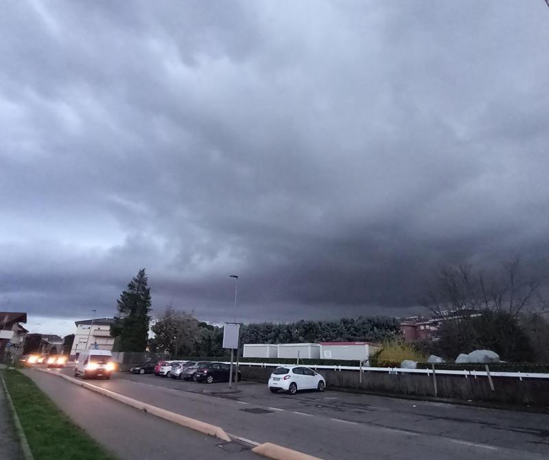 temporale in arrivo