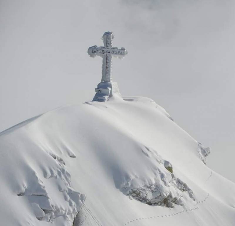tanta neve.