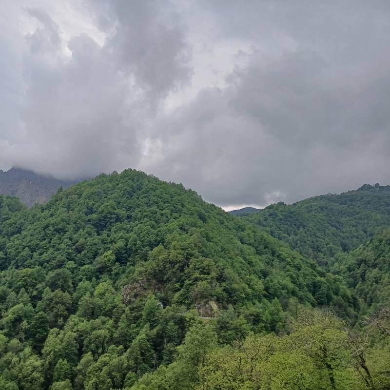 Frazione Murasse veduta galleria che va verso Frazione Monti di Mezzenile