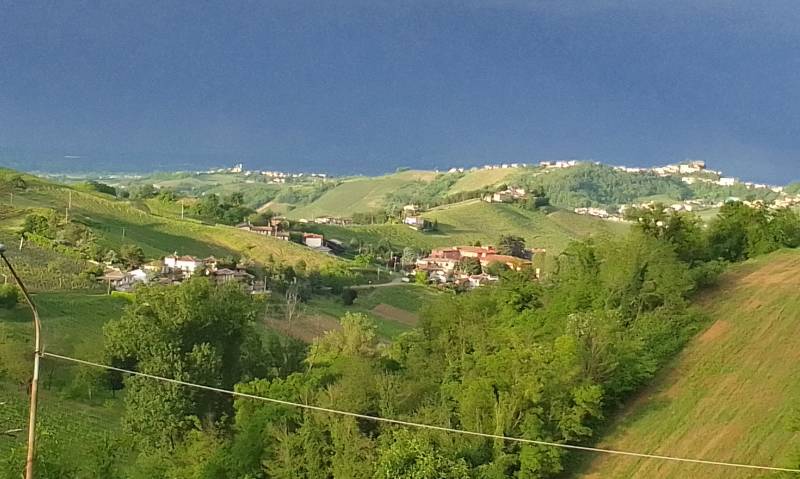 raggio di sole nel maltempo