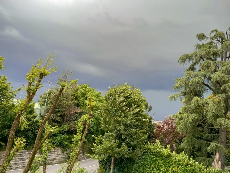 arriva il temporale