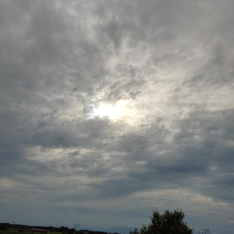 Tramonto tra le nuvole.....