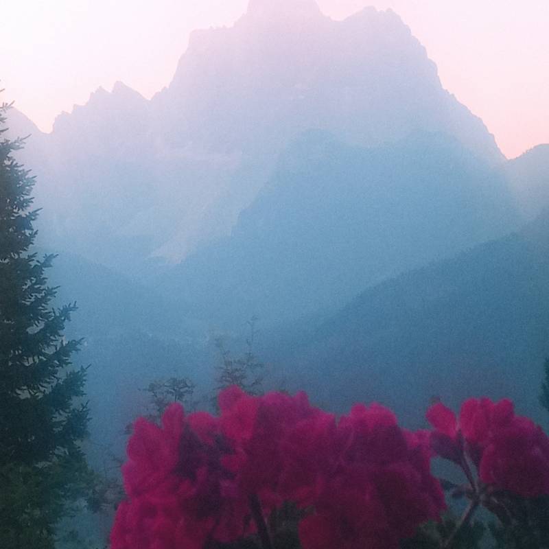 Monte pelmo visto dalla frazione soppause
