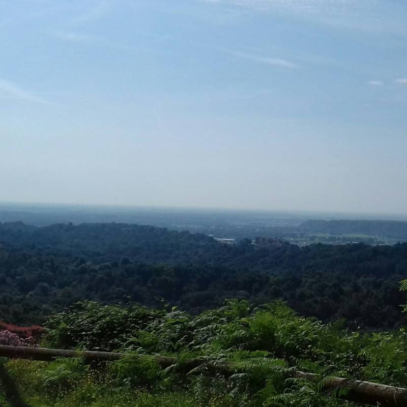 Ternengo vista pianura biellese vercellese