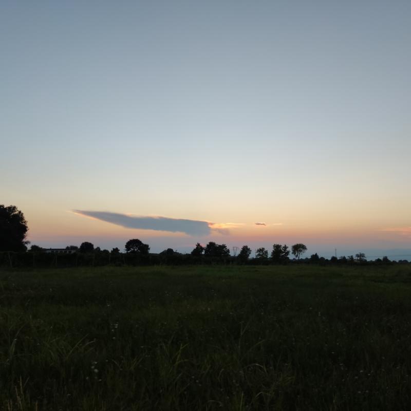 Tramonto bizzarro.....