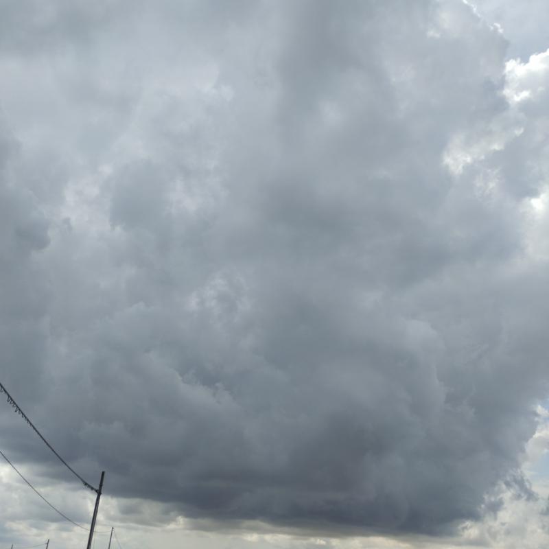 Temporale in avvicinamento