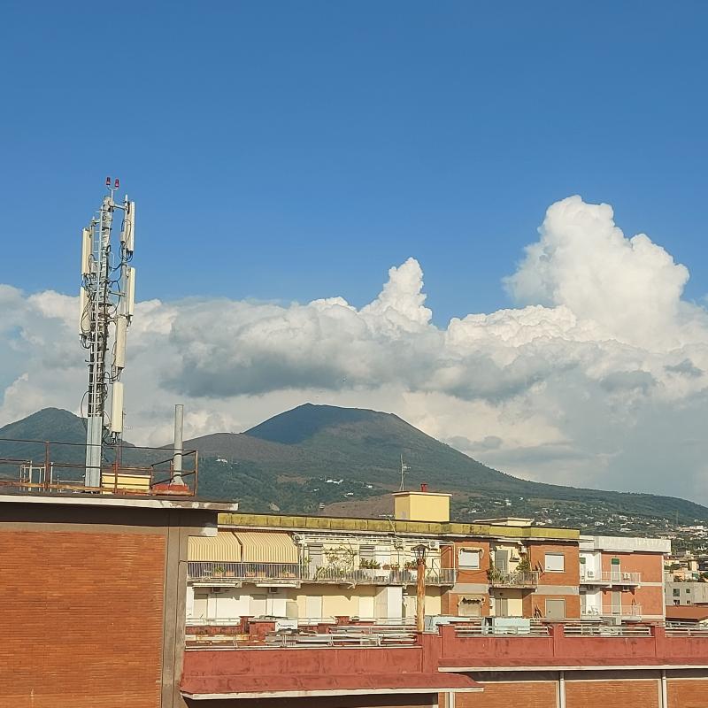 Vista parco nazionale del vesuvio