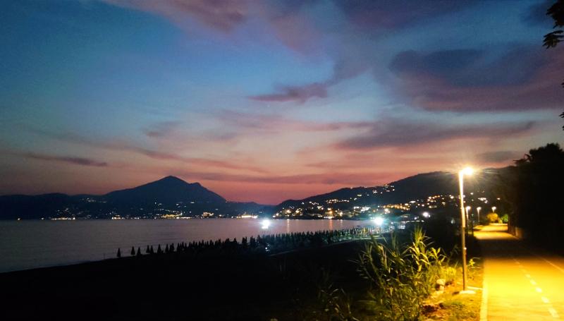tramonto dalla ciclabile by g. aguanno