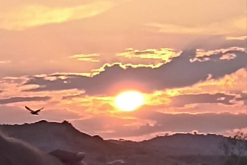 tramonto san Leo marina di Cariati