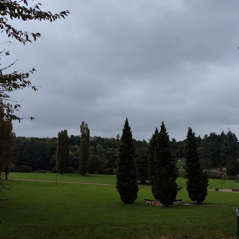 Tra poco piove di nuovo. temperatura perfetta.