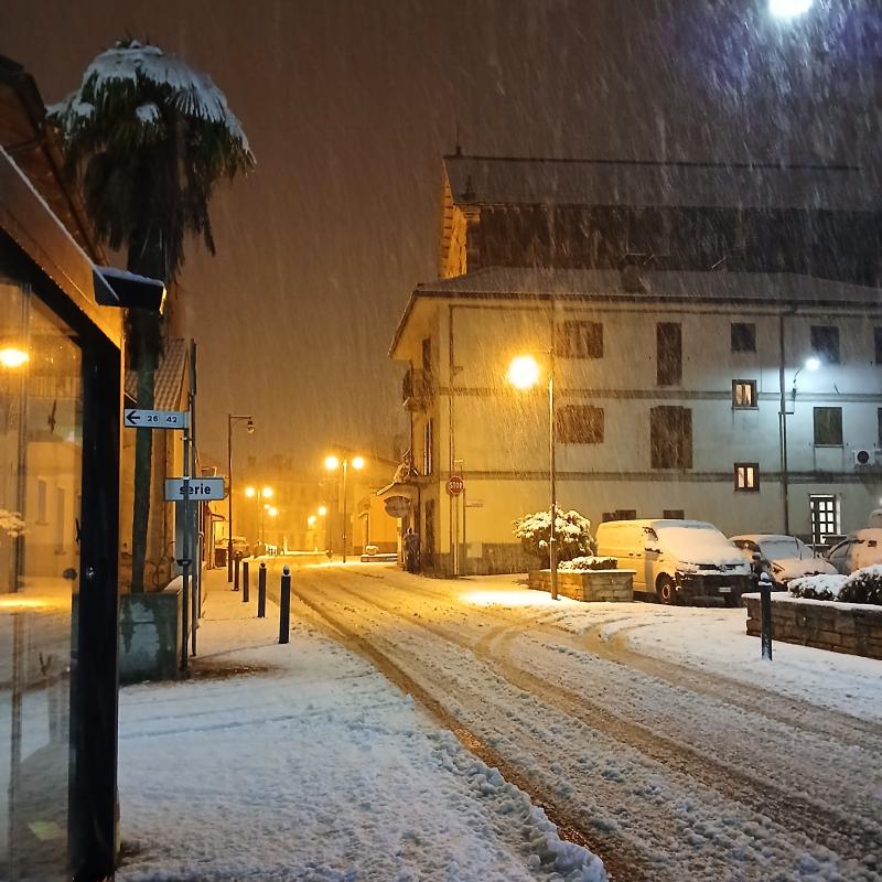 Prima neve a Piedimulera bar new ciak