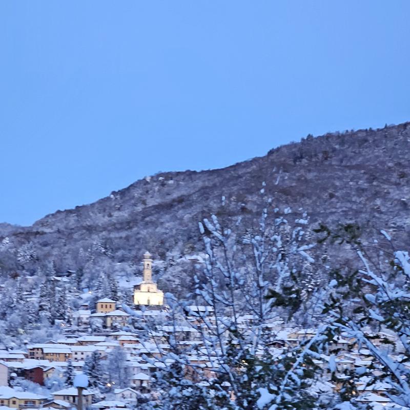 sereno dopo la nevicata