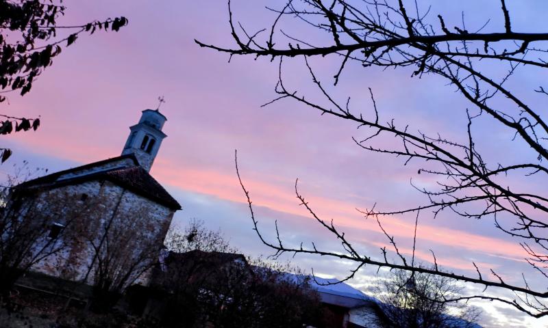 alba a Pieve di Limana