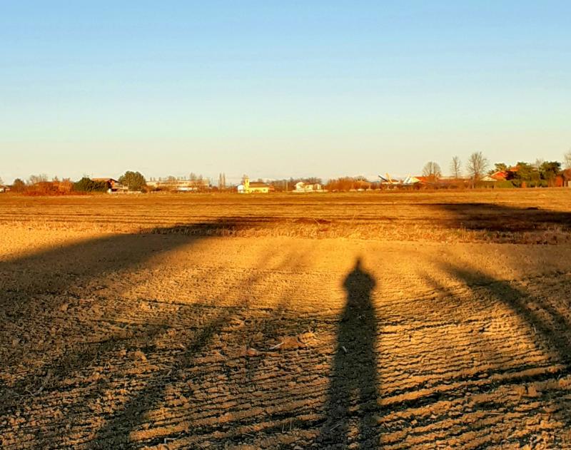 ombre lunghe del solstizio invernale