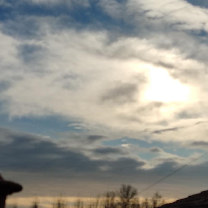 Giochi tra sole e e nuvole....