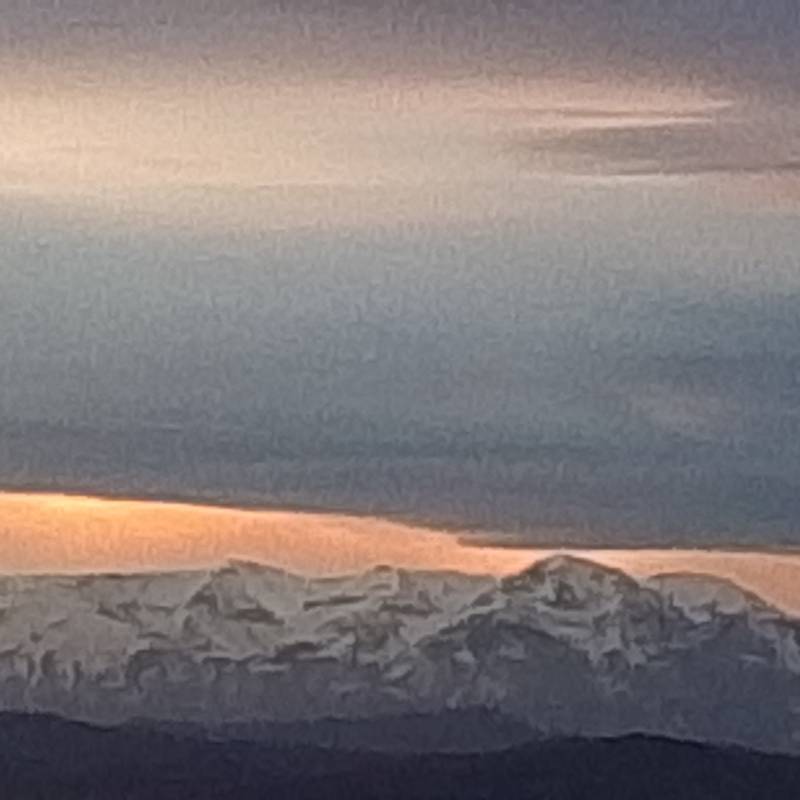 Vista panoramica da Guglionesi verso la mayella