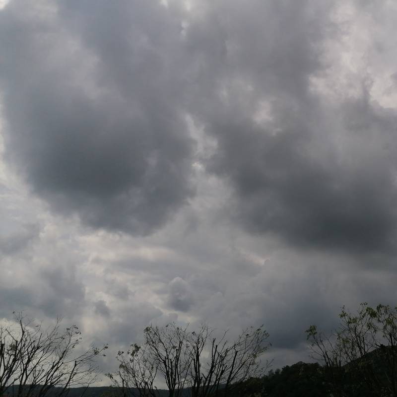 Arrivo della pioggia da ovest