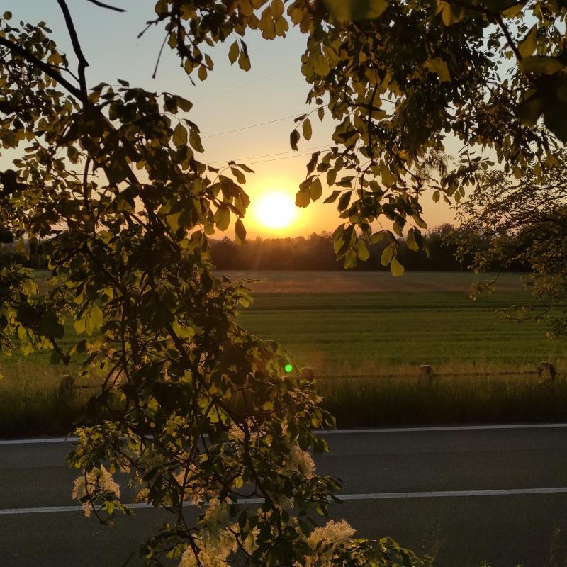 il bacio del tramonto. i miei attimi speciali adry