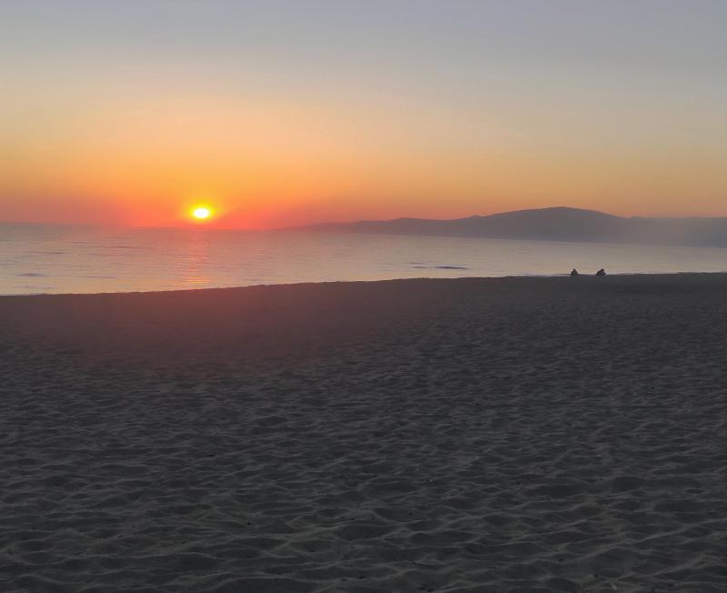 Tramonto ad Ascea 30042025