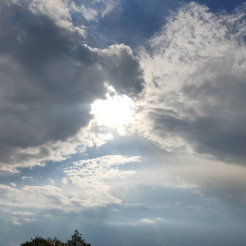 Il cielo si oscura....