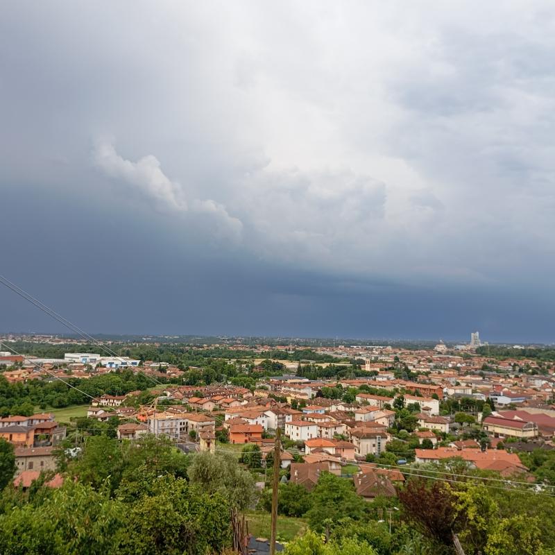 Temporali in val padana