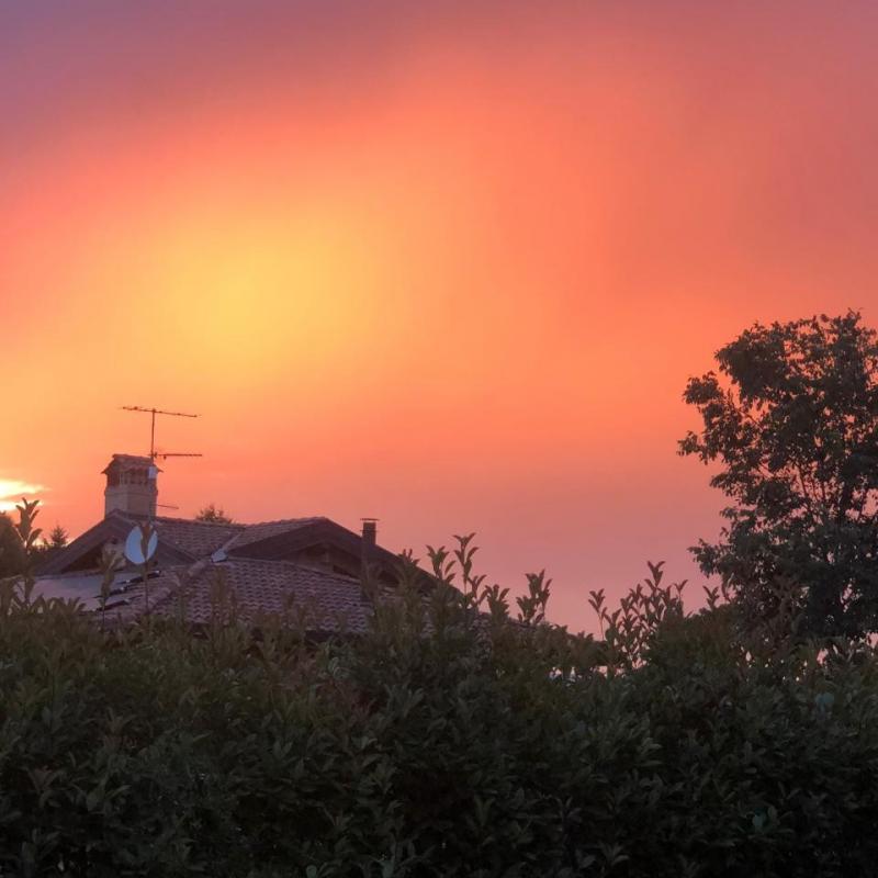 il cielo di questa sera era uno spettacolo