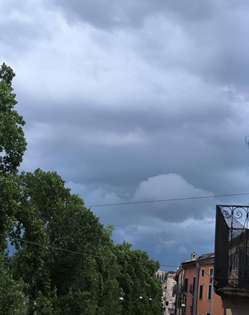 temporale in arrivo