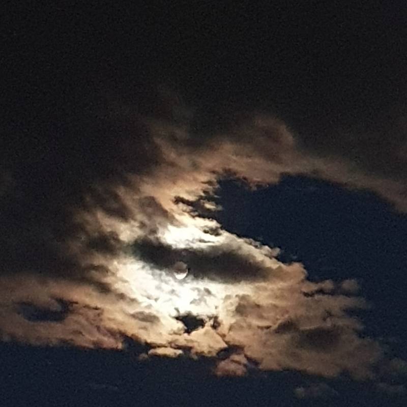 dopo il temporale la luna 7 luglio 2025