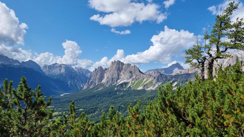 pomagagnon dal sentiero dolomieu