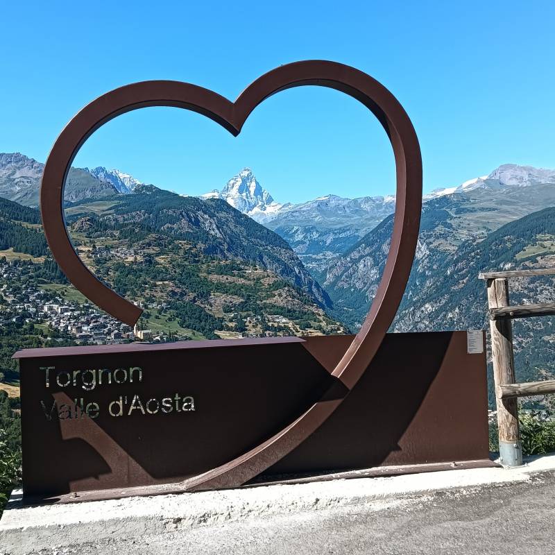 Il Cervino visto da Torgnon