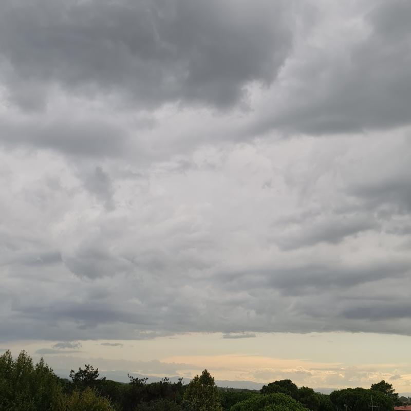 kurz vor regen