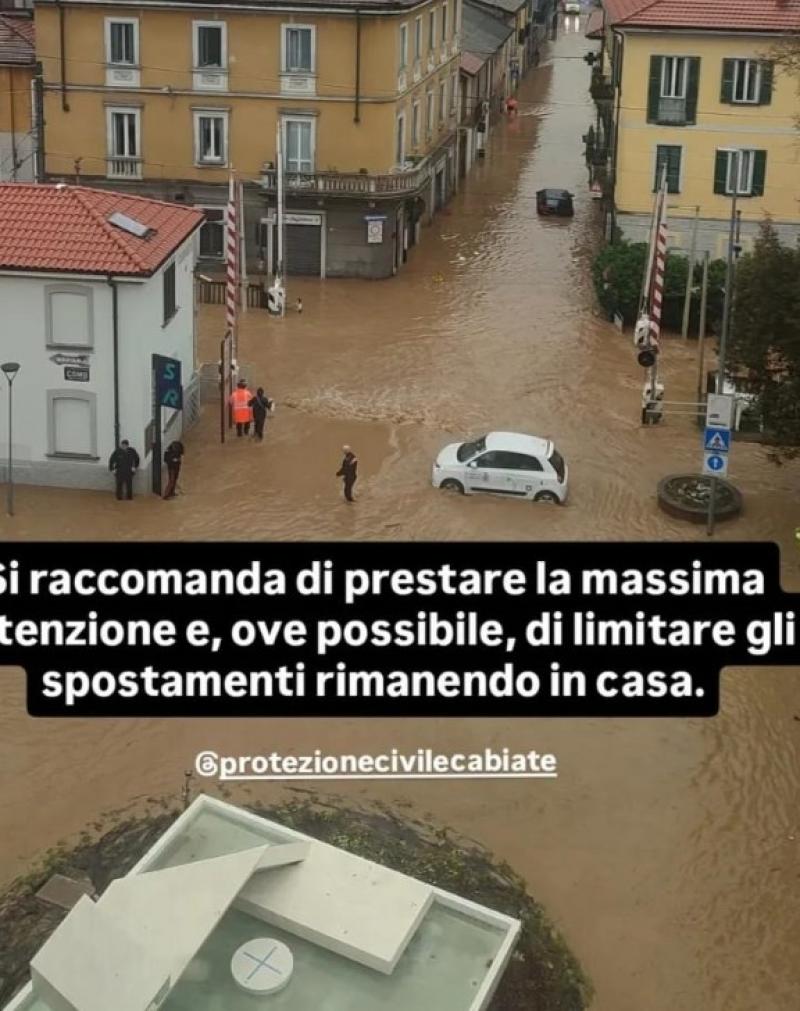Alluvione 2025 Cabiate