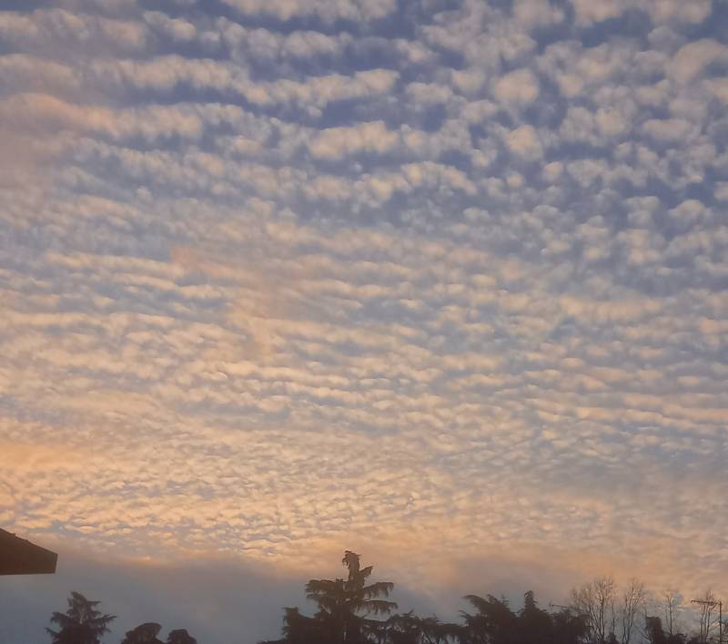 le nuvole di un alba nuova