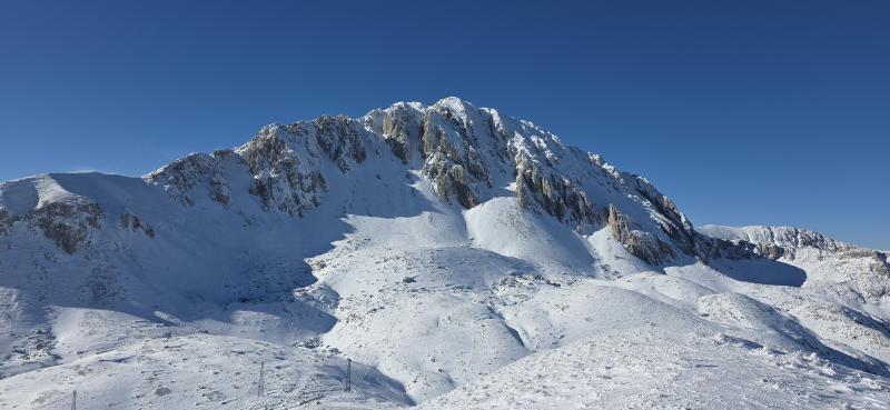 vetta vista dalla sella di leonessa