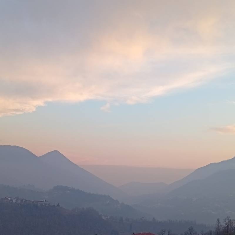 Anche in inverno ci sono giornate incantevoli.