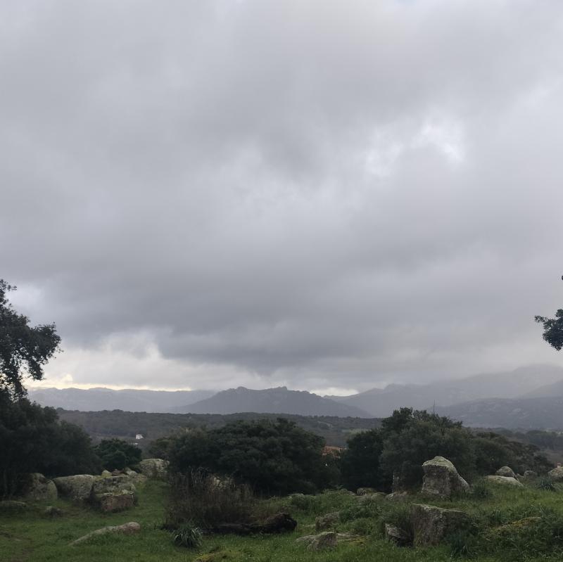 vista dalla campagna di poi