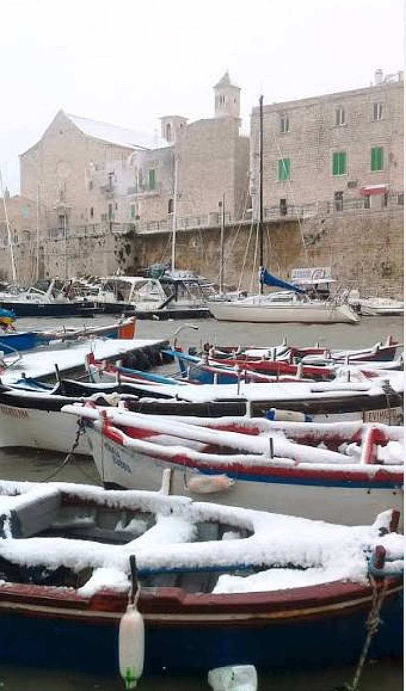 Bianca Giovinazzo 15 febbraio 2026 sotto la neve